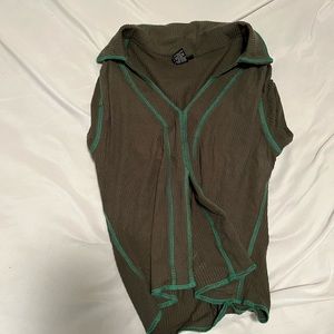 More of an army green with green piping